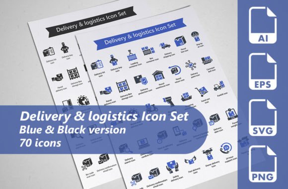 Delivery Logistics Icon Set Review
