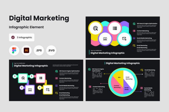 Digital Marketing Infographic Template V