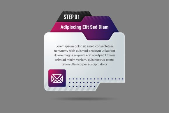 Geometric Shaped Infographic Graphics