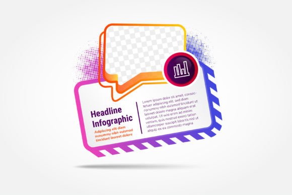 Headline Infographic Element Banner