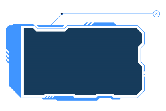 Infographic Display Text Frame in Futuri: Graphics and Illustrations for Modern Publishing