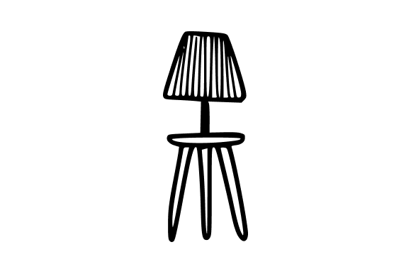 Lamp Hand Drawing: Graphics and Illustrations for Crafting