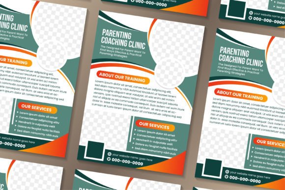Parenting Coaching Vertical Flyer