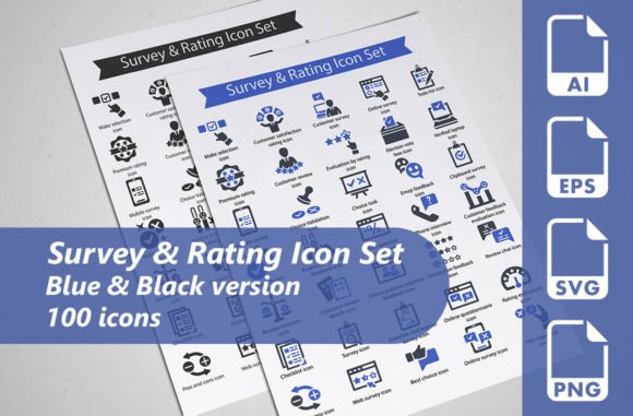 Survey Rating Icon Set Review